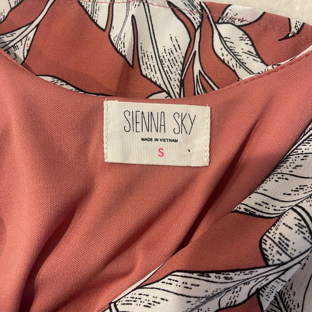 Floral dress size small